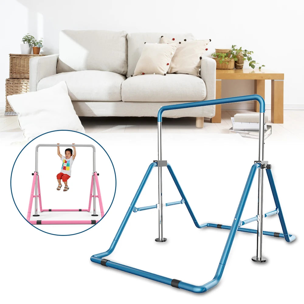 Kids Indoor Adjustable Gymnastics Training Bar childrensterritory