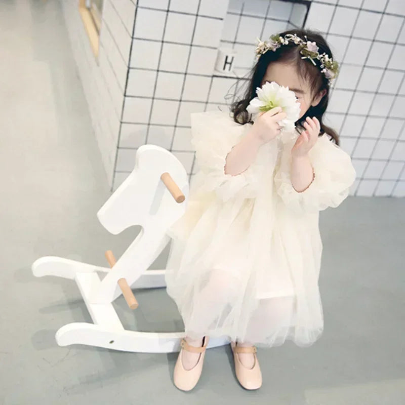 Baby Girls Designer Sweet Princess Dress For Spring childrensterritory