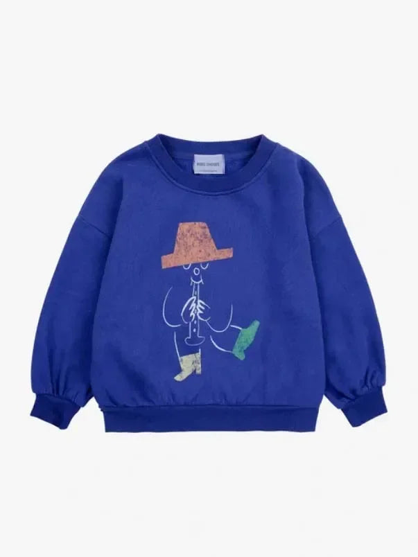 Kids Long-sleeved Round Neck Printed Sweatshirts childrensterritory
