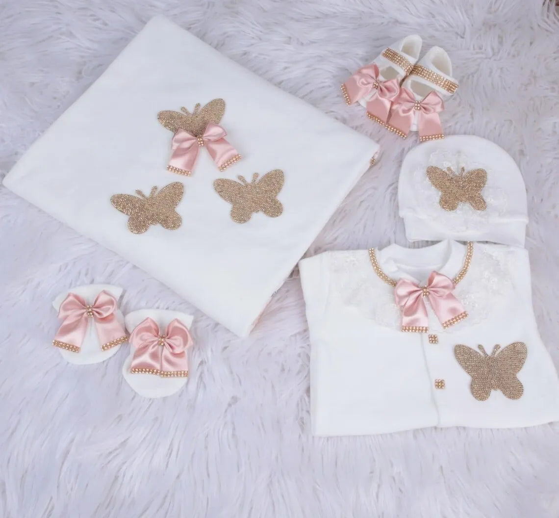 Designer Newborn Baby Cotton Clothing Set in One Pack childrensterritory