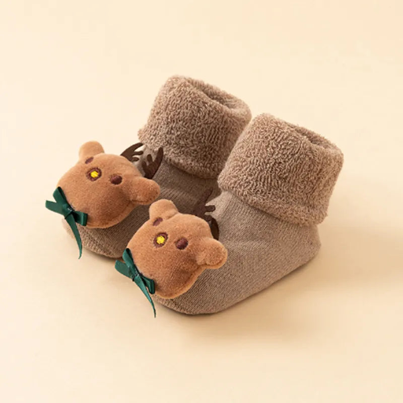 Baby Non-slip Printed Soft Christmas Socks childrensterritory