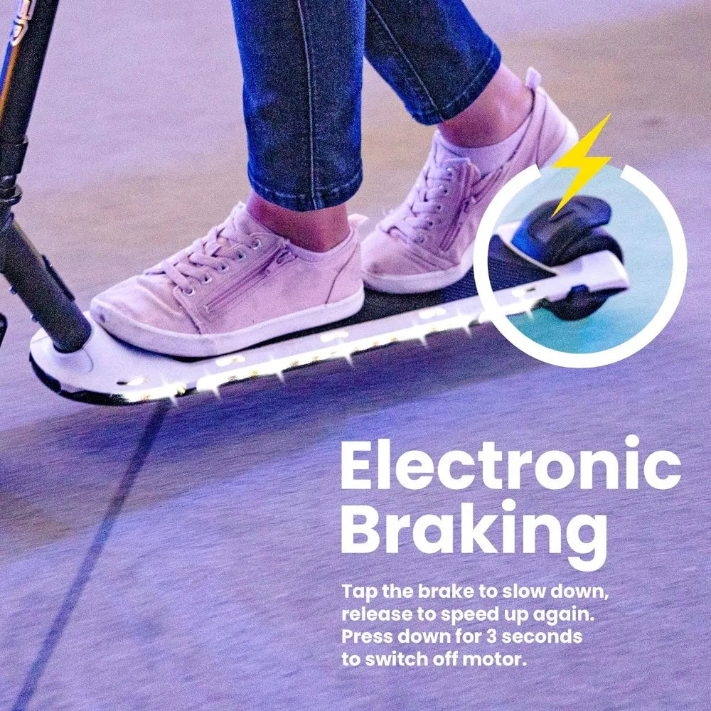 Kids Electric Scooter with LED Lights childrensterritory