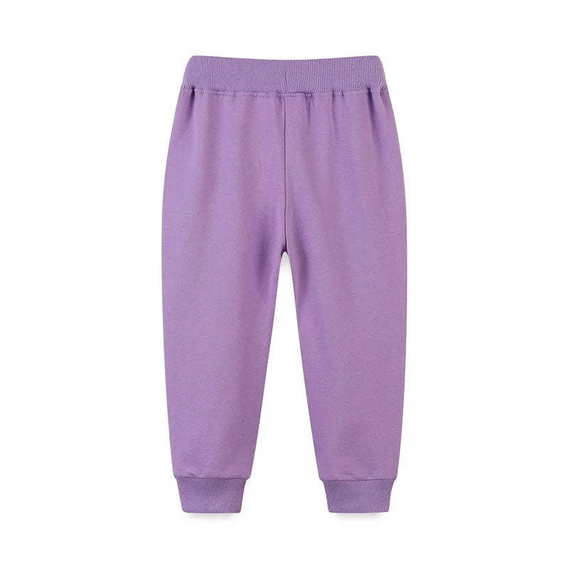 Kids Girls Strawberry Embroidery Trousers childrensterritory