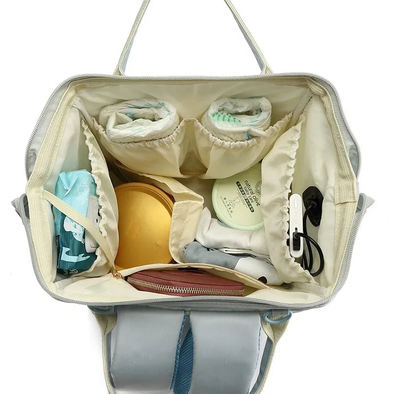 Waterproof Mommy Maternity Backpack With Stroller Hooks childrensterritory