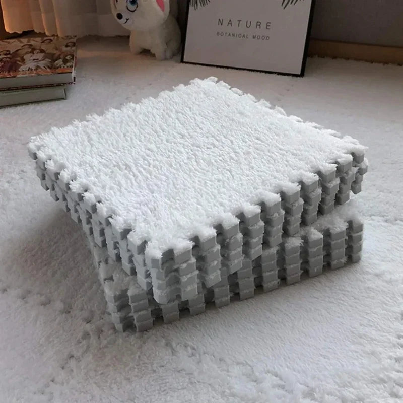 Soft Plush Warm 1-20 Pcs Padded Carpet for Baby Play Room childrensterritory