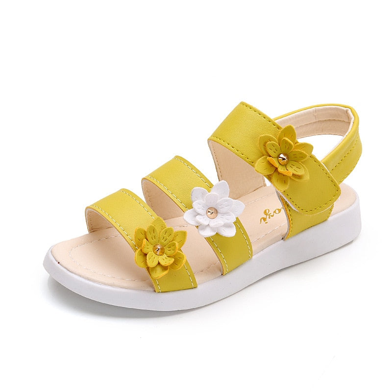 Kids Girls Floral Princess Gladiator Sandals/Beach Shoes childrensterritory