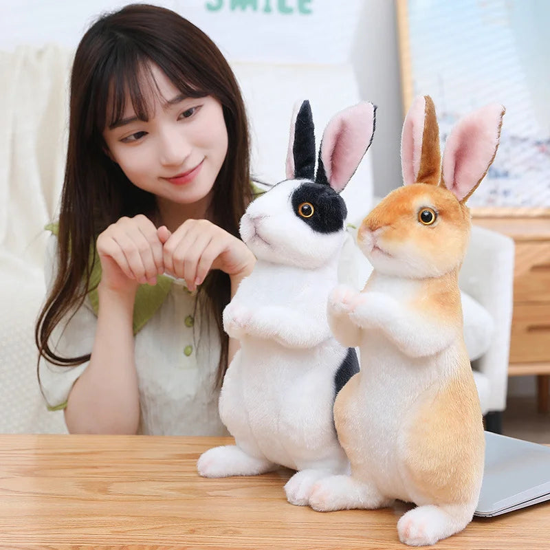 Realistic Rabbit Stuffed Toys for Kids Room Decor