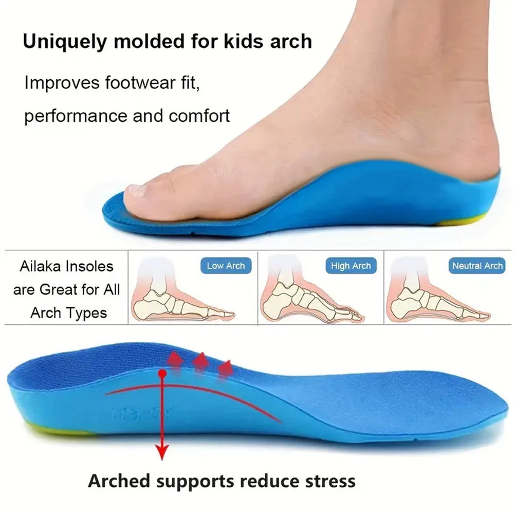 Arch Support Orthopedic Insoles for Kids Shoes childrensterritory