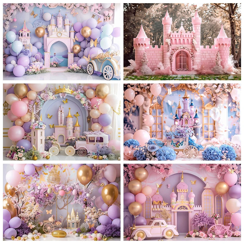 Floral Photography Background for Birthday Parties childrensterritory