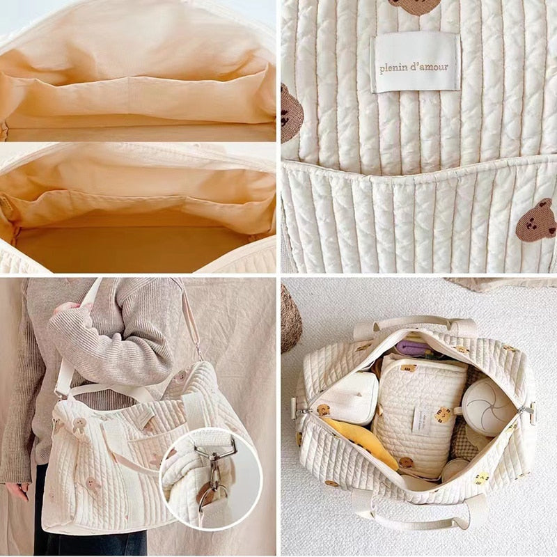 Portable Nappy Organizer: Large Maternity Bags for Mommy childrensterritory