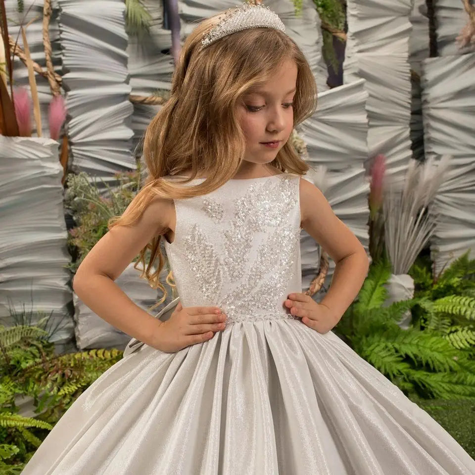 Kids Girls Luxury Wedding/Party Princess Dress