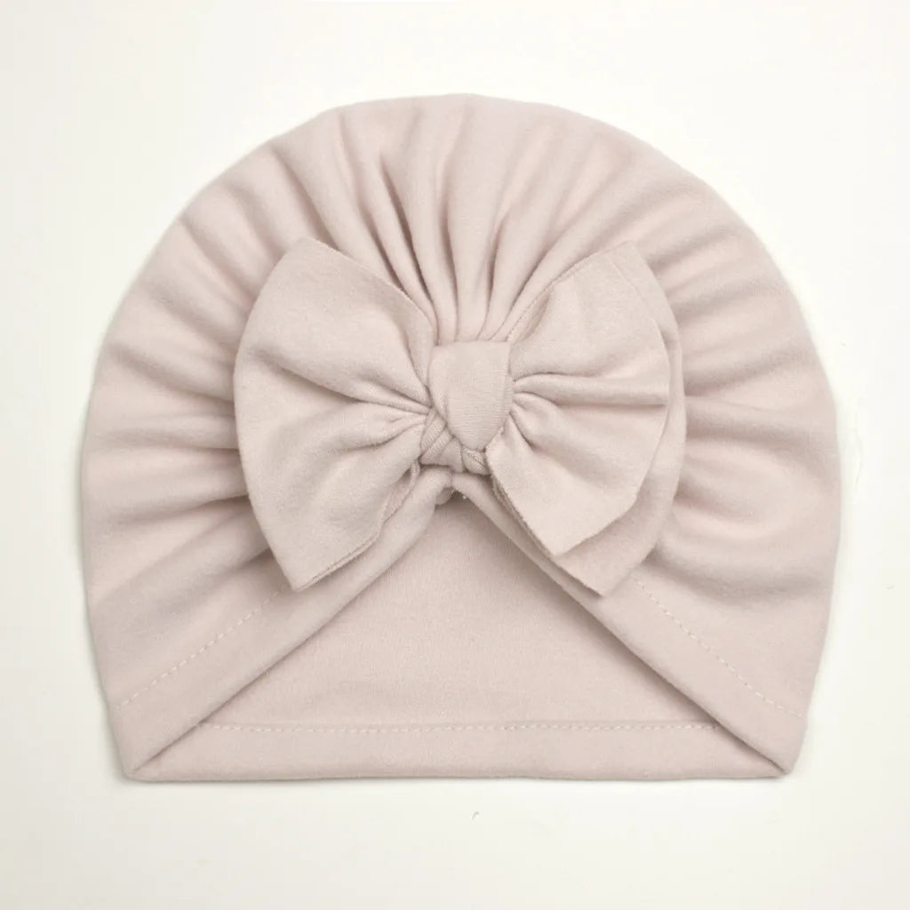 Baby Boys/Girls Bow Knotted Beanie/Photography Props