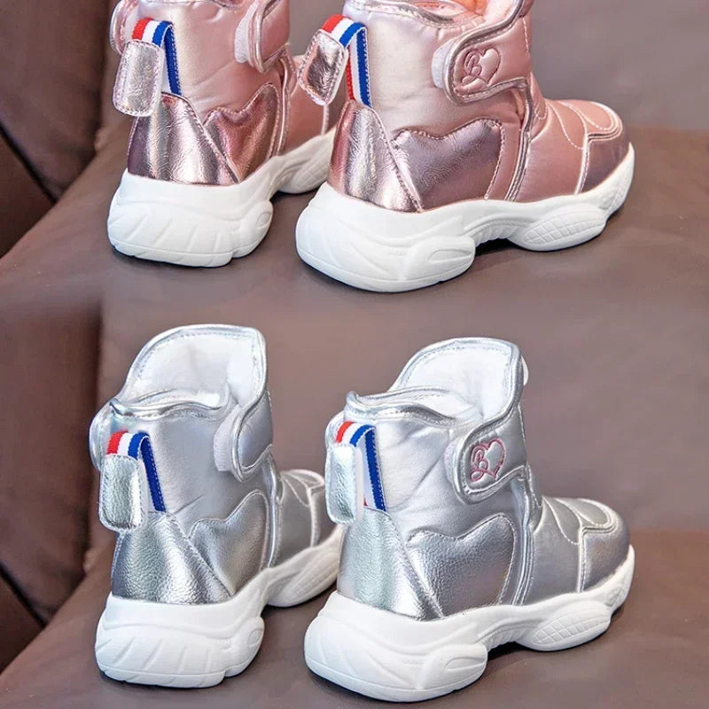 Kids Fashionable Thick Anti-slippery Casual Warm Shoes childrensterritory