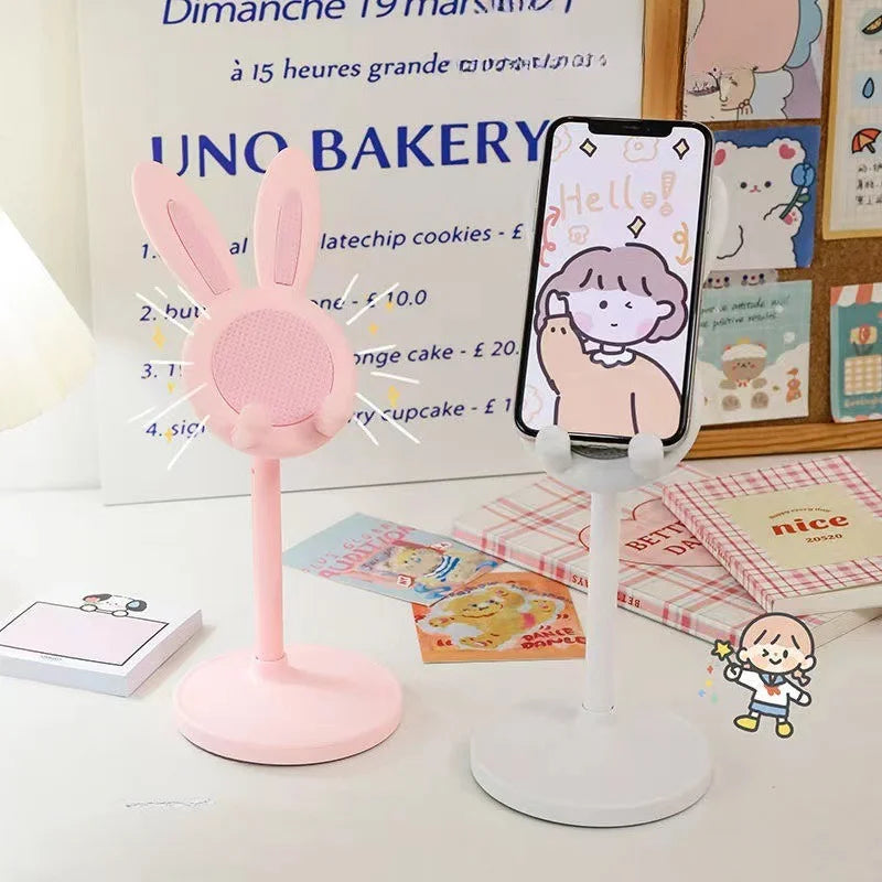 Cartoon Rabbit Design Mobile Phone Stand childrensterritory