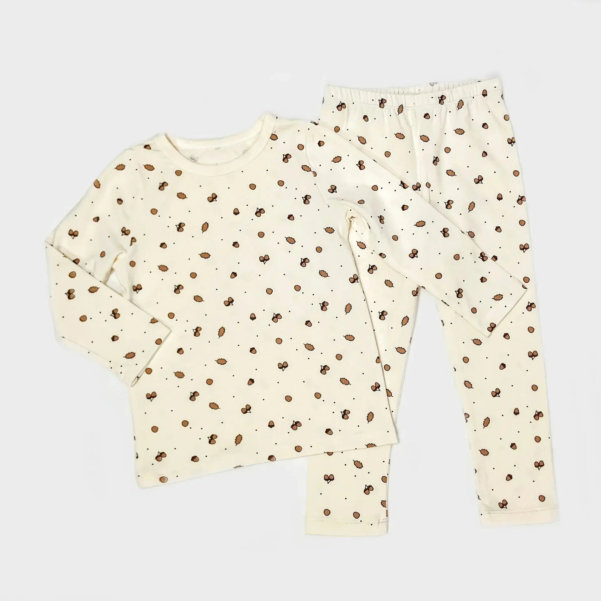 Toddlers 2pcs Casual Homewear Printed Pajama Set childrensterritory