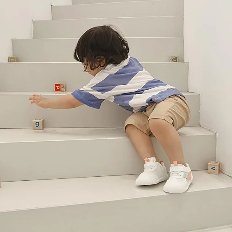 White Soft Bottom Breathable Shoes For Boys And Girls childrensterritory