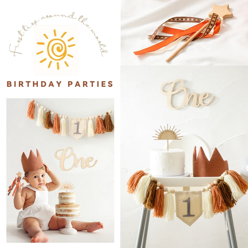 Handmade Baby Shower or Birthday Party Decoration Supplies childrensterritory