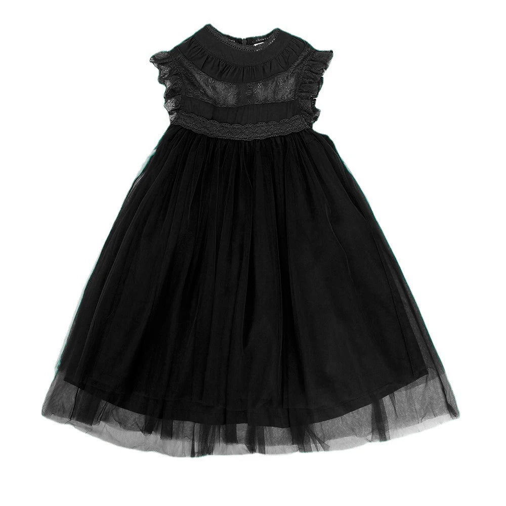 Kids Girls Lace Design Bohemia Style Summer Princess Party Dresses childrensterritory