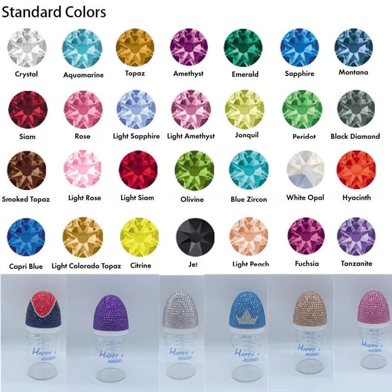 Luxury Keepsake Diamond Baby Bottles and Shoes Headband Set childrensterritory