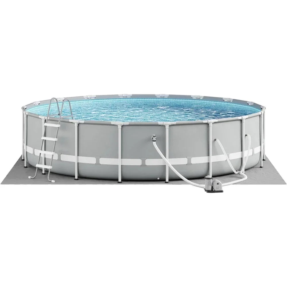 Large Patio Swimming Pool with Ladder for the Whole Family childrensterritory