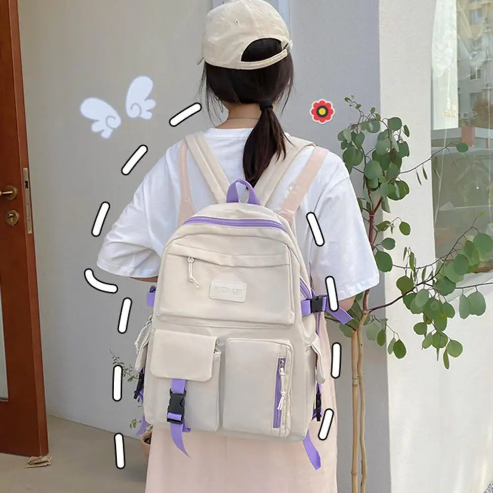Kids/Teen Girls Large Capacity School & Travel Backpack