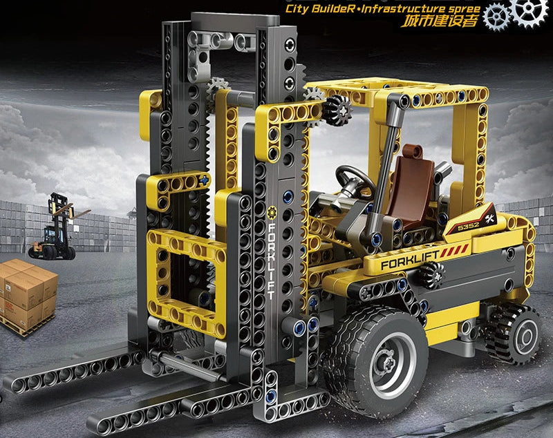 Engineering Truck Building Block Toys For Children