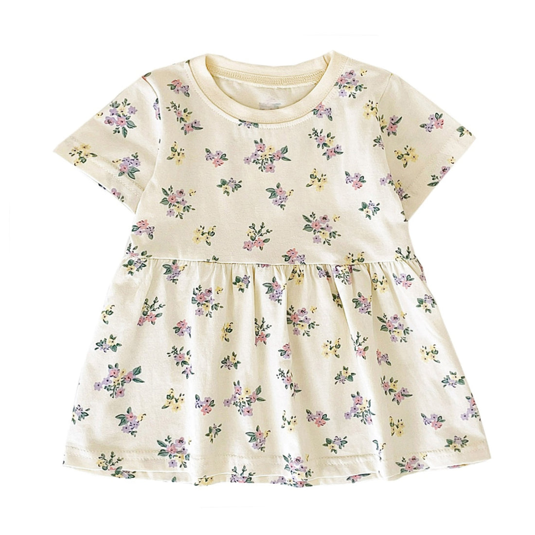 Cute Pattern Casual Little Girls Summer Dresses childrensterritory