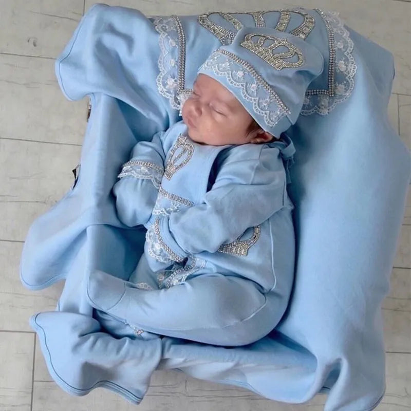 Designer Newborn Baby Cotton Clothing Set in One Pack childrensterritory