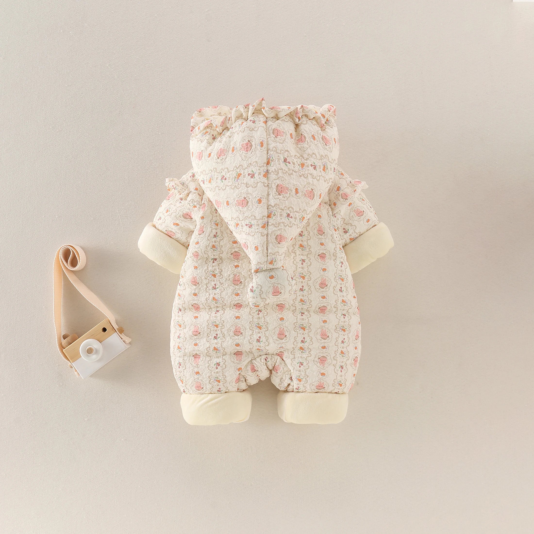 Baby Kids Long-Sleeved Warm Bodysuits childrensterritory