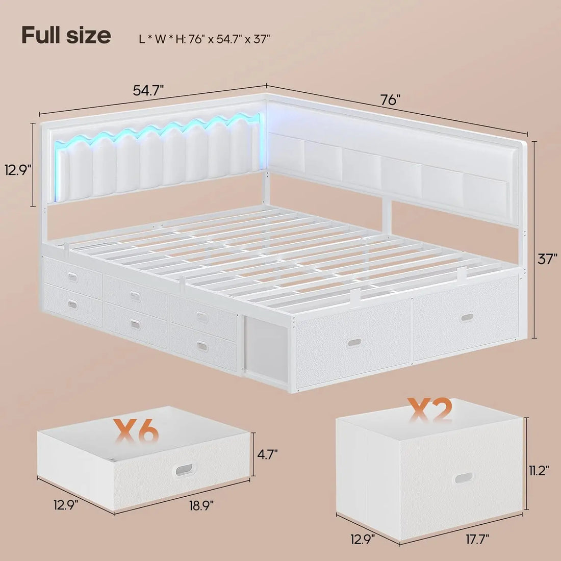Durable Full Corner Bed Frame Designed for Kids’ Comfort childrensterritory