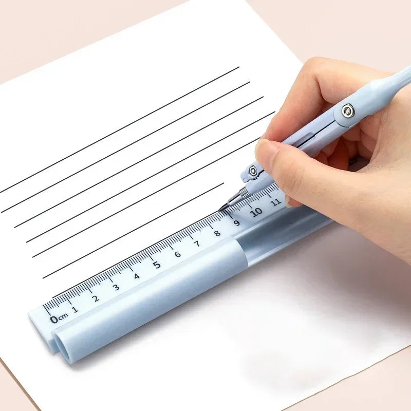 Multifunctional Drawing Compass with Ruler Pencil Set childrensterritory