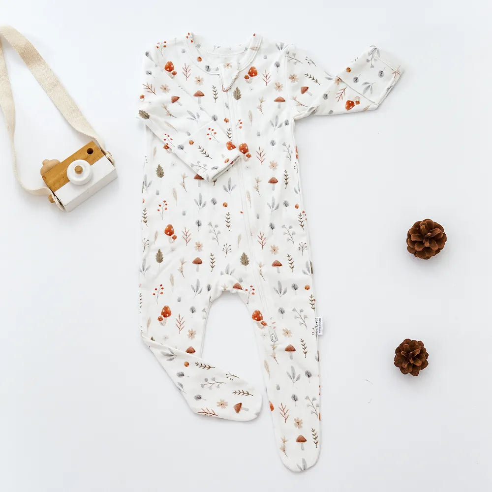 Newborn Nordic Pattern Bamboo Cotton Romper childrensterritory