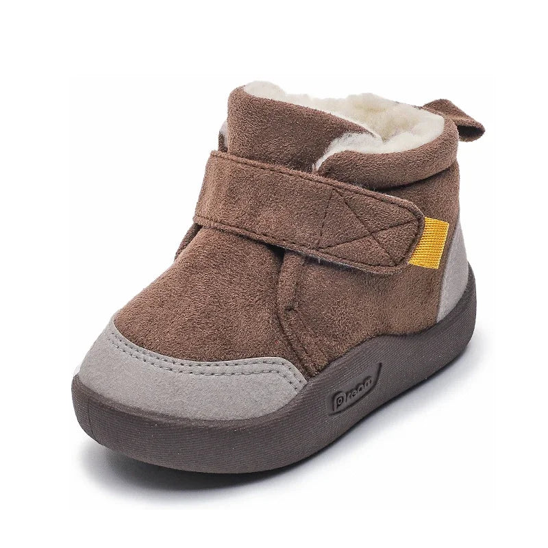 Kids’ Soft-Bottom Non-Slip Casual Snow Shoes childrensterritory