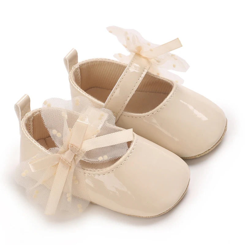 Baby Princess Bowknot Non-Slip Spring Shoes And Socks childrensterritory
