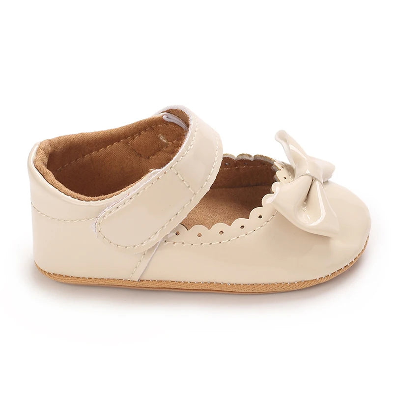 Infant Princess Girl Butterfly Knot Non-Slip Shoes childrensterritory