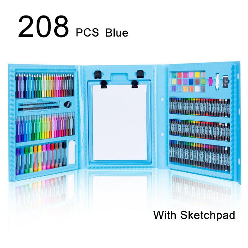 Kids Watercolor Pencil Crayon Drawing Tools Set childrensterritory