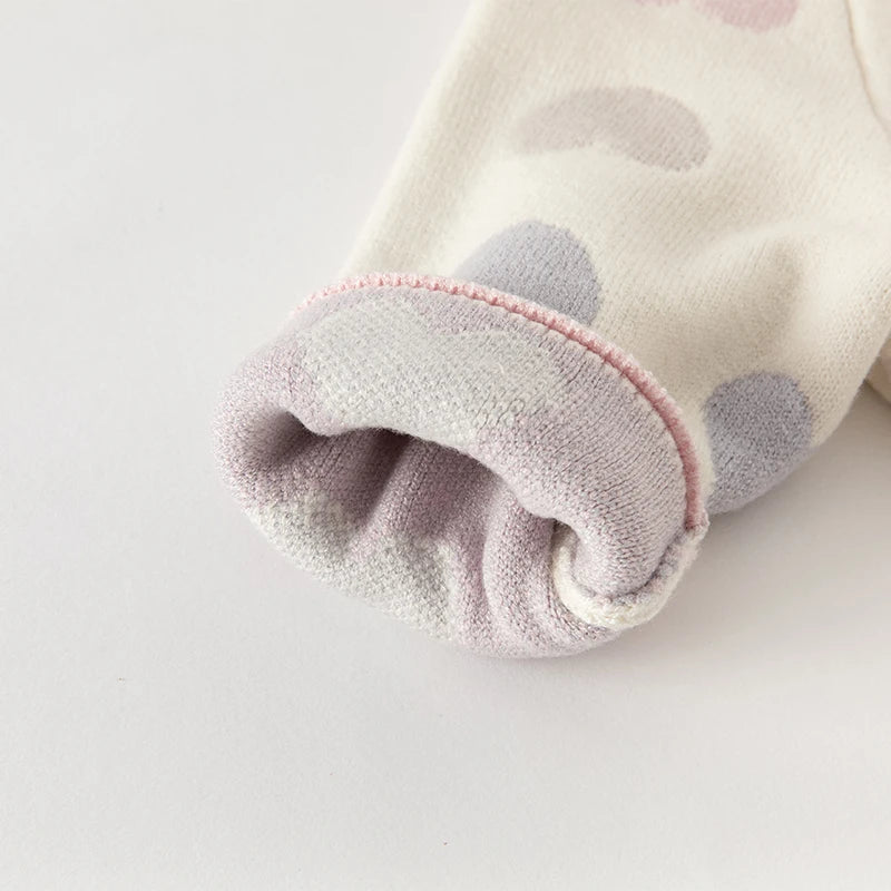 Kids Girls Heart Design Knitted Hooded Zipper Cardigan childrensterritory