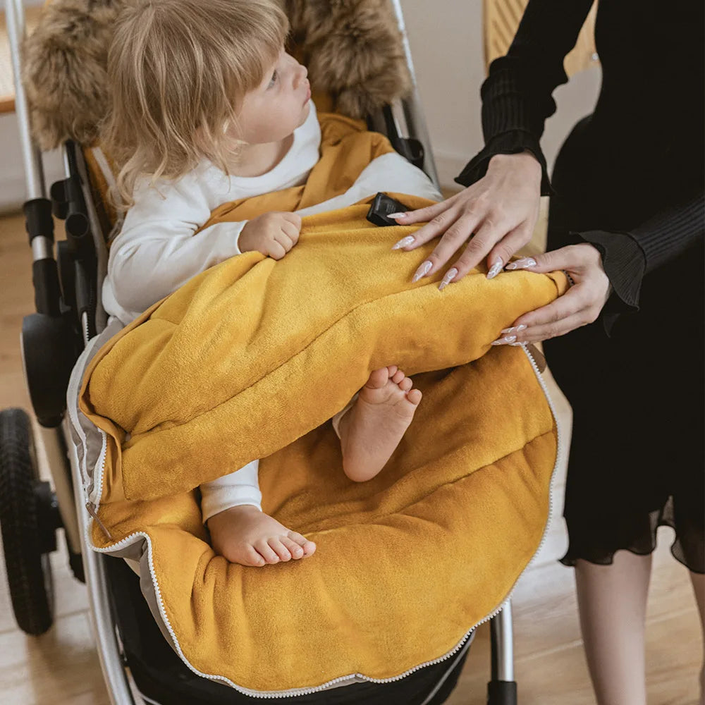Windproof Warm Winter Baby Stroller Footmuff childrensterritory