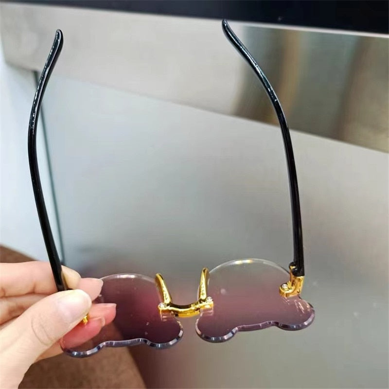 Kids Bear Shape Anti-glare Sun Glasses for Girls Boys childrensterritory