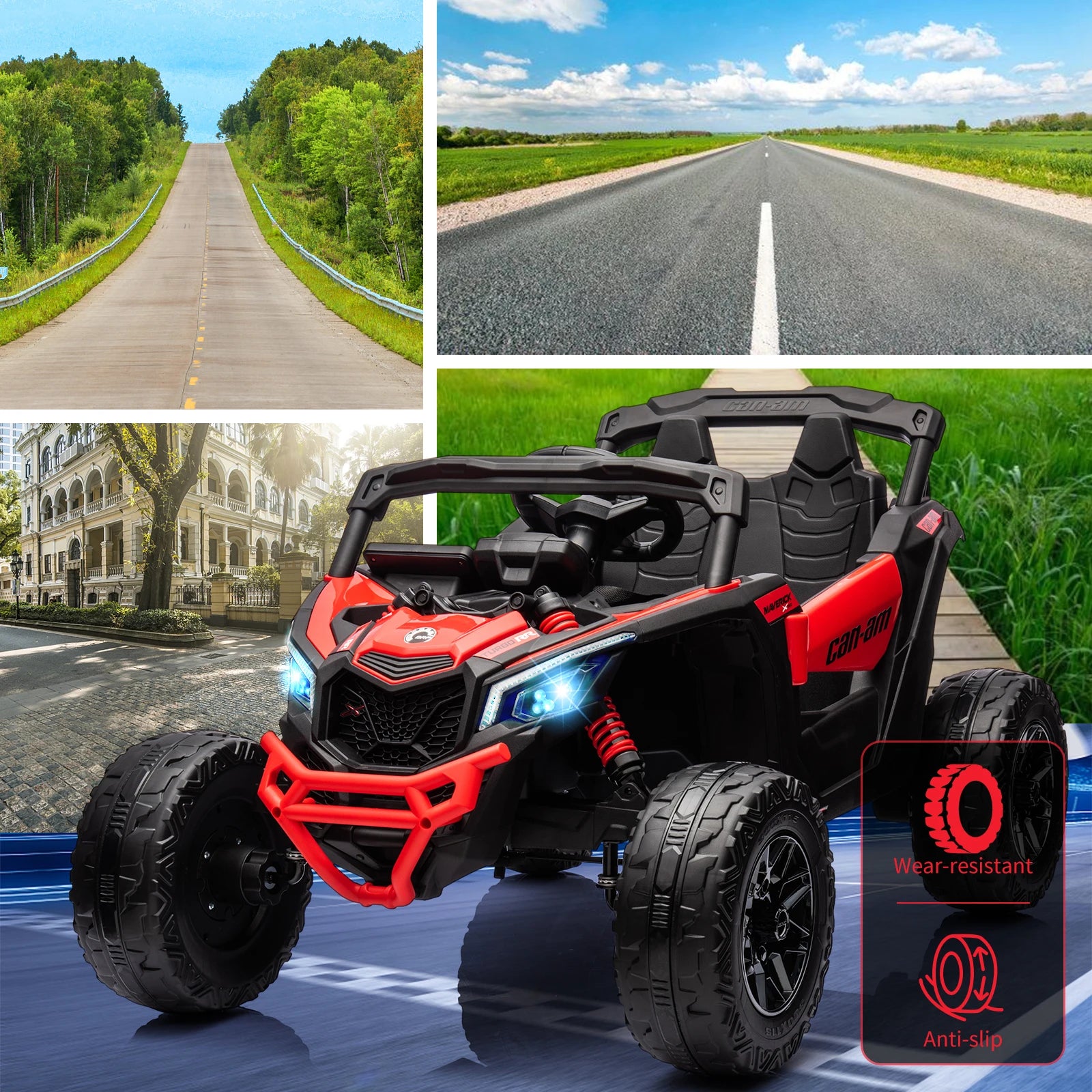 Kids UTV Electric Off-Road Car w/Remote Control childrensterritory