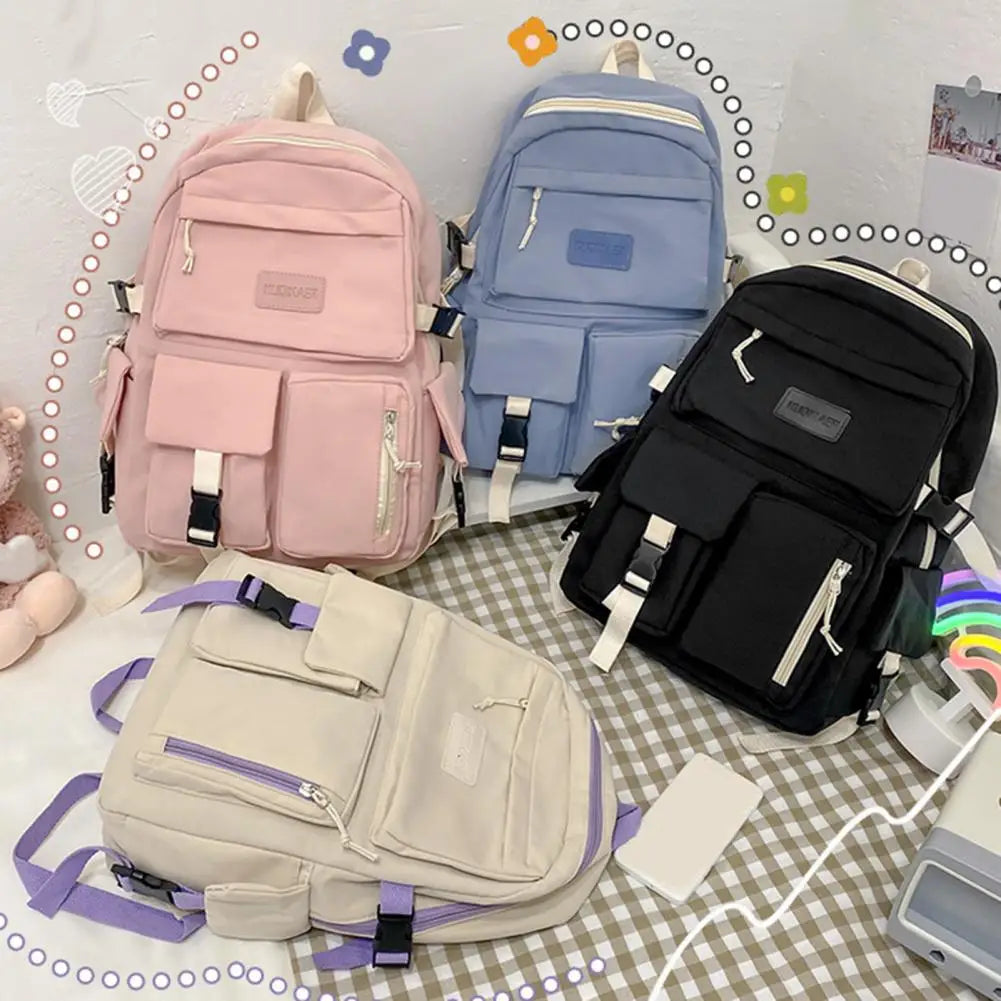 Kids/Teen Girls Large Capacity School & Travel Backpack