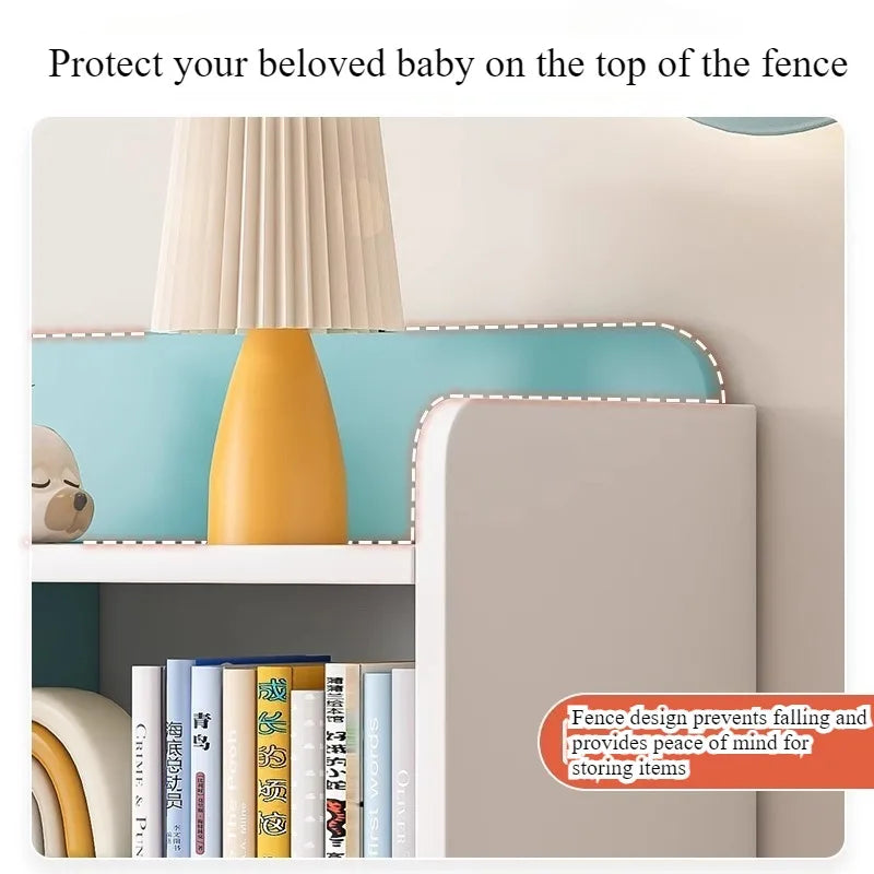 Kids’ Multi-Purpose Storage Rack for Toys & Books