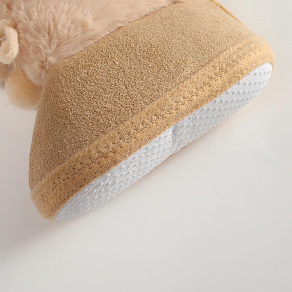 Infant Warm Cozy Fleece Snow Boots childrensterritory