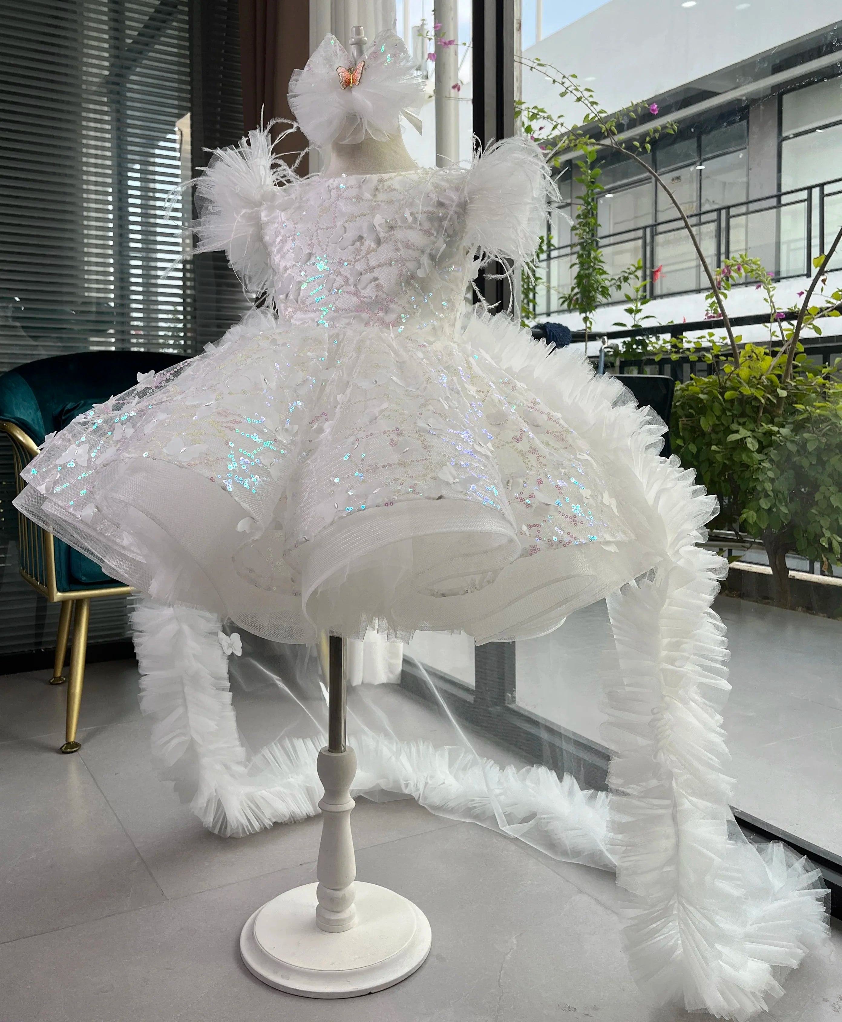 Gorgeous Lace Tulle Girls Special Occasions Luxury Dresses childrensterritory
