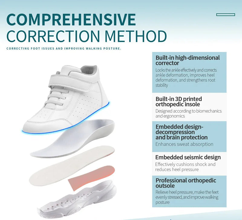 Kids High Back Ankle Support Sporty Sneakers childrensterritory