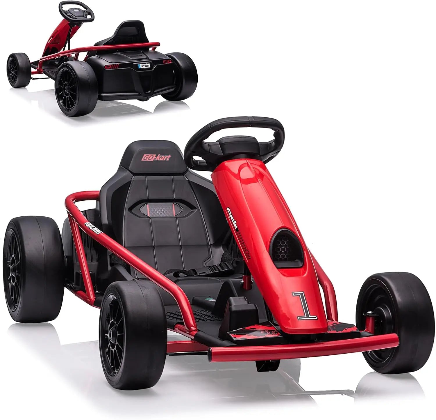 Kids 4 Wheel Ride on Car w/ Clutch & Hand Brake