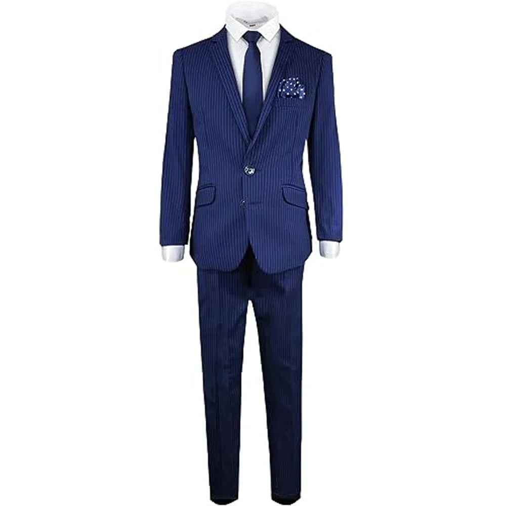 Classic Kids Boys Party Tuxedo Blazer Pants Suit childrensterritory