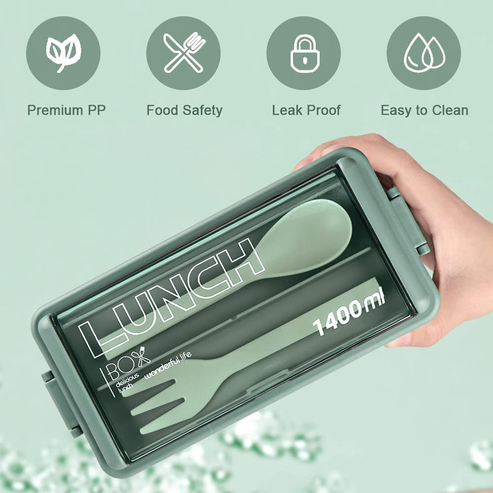 Kids Bento Lunch Box With Removable Compartments childrensterritory
