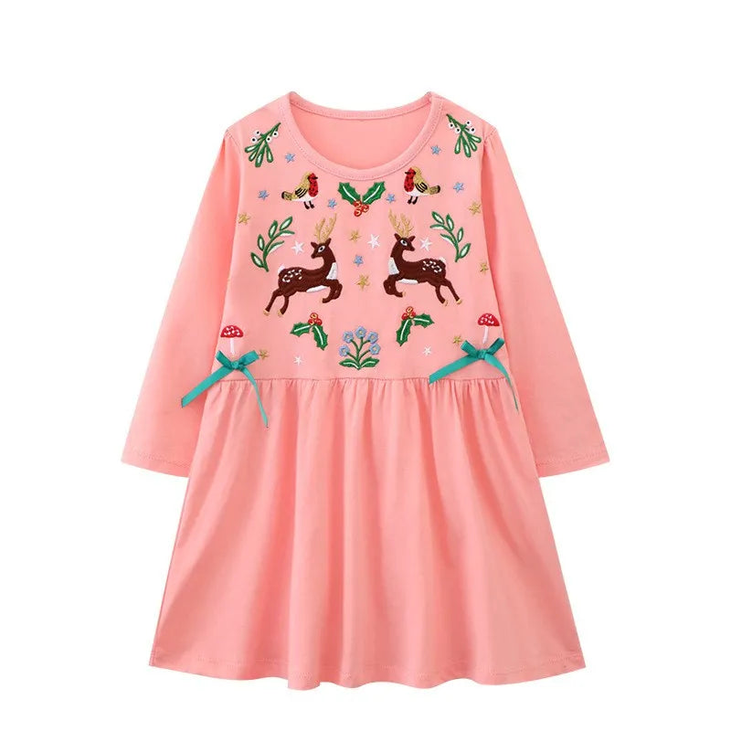 Kids Girls Christmas and New Years Party Frocks childrensterritory