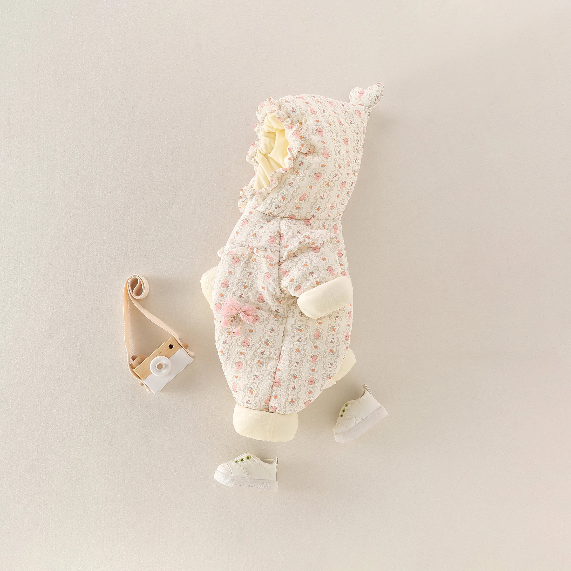 Baby Kids Long-Sleeved Warm Bodysuits childrensterritory